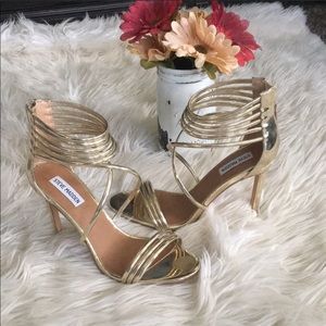 Gorgeous gold Steve Madden stilettos